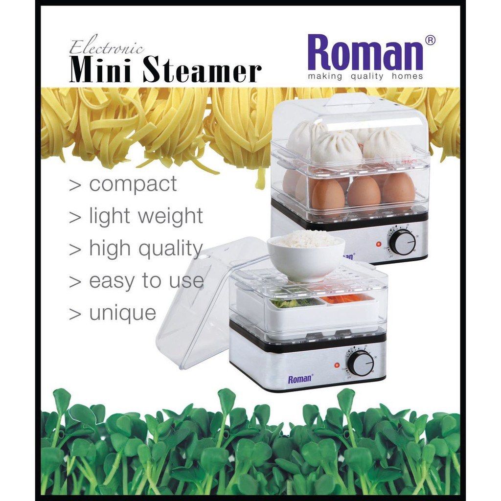 Roman Mini Steamer ST100, TV & Home Appliances, Kitchen Appliances