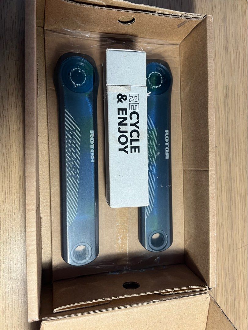 Rotor crankarms and spindle BNIB, Sports Equipment, Bicycles & Parts