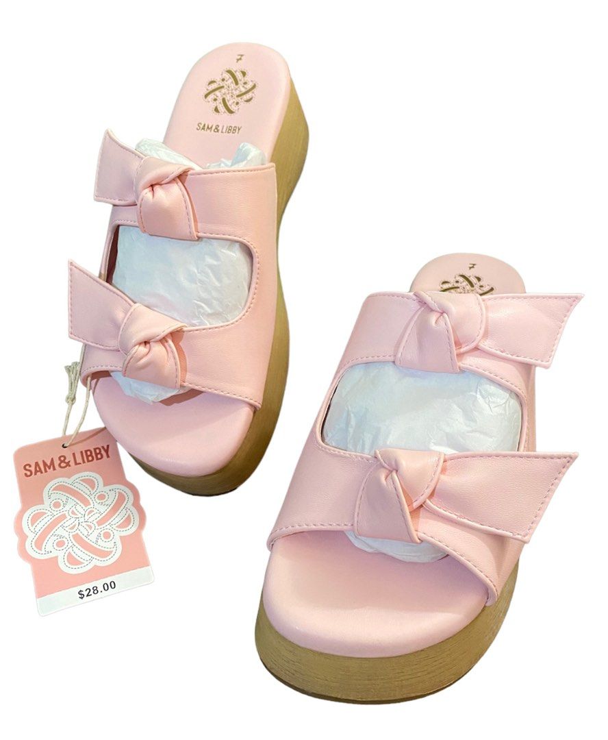 Sam and hotsell libby bow sandals