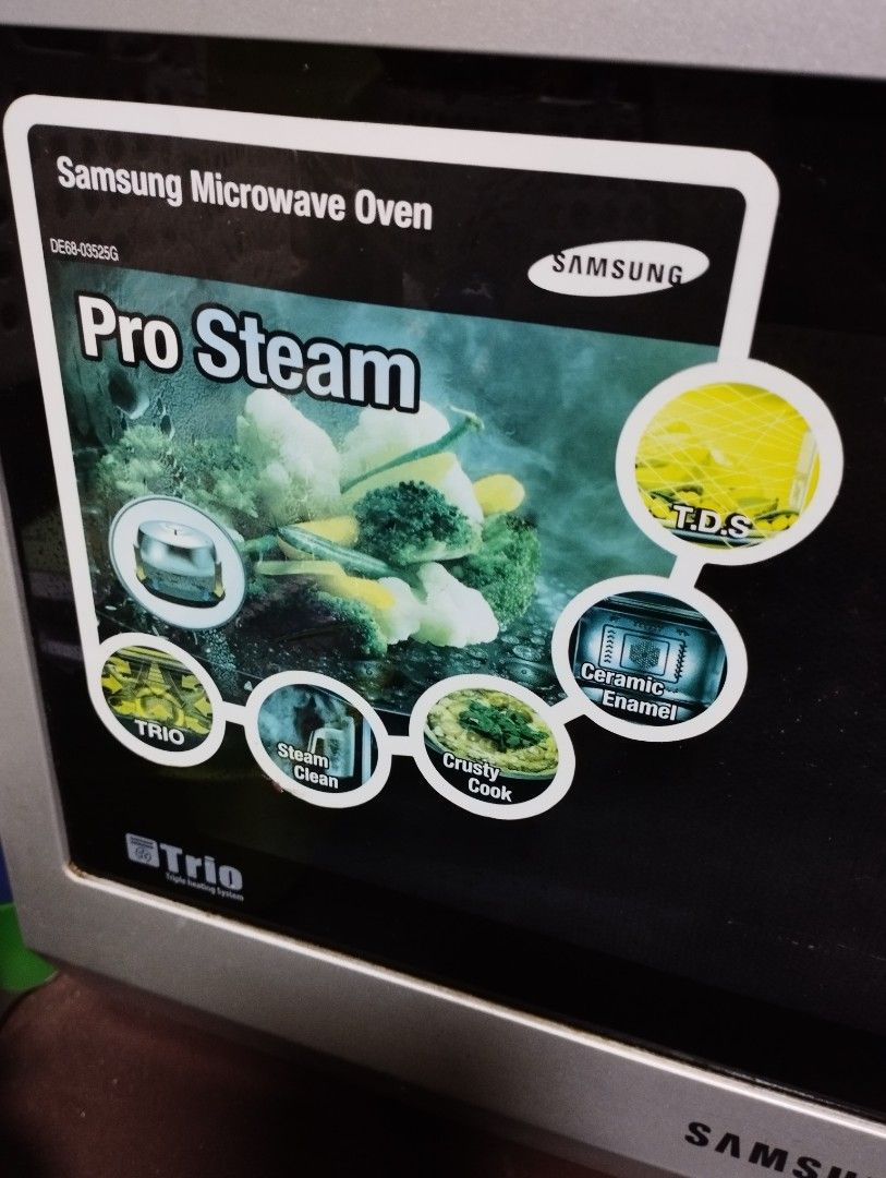 Samsung Trio Digital Convection Microwave Oven with Accessories 32L