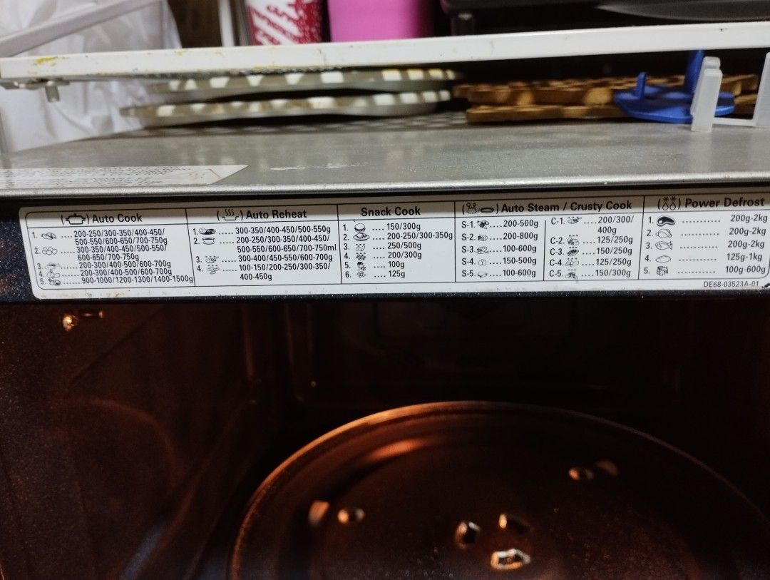 Samsung Trio Digital Convection Microwave Oven with Accessories 32L
