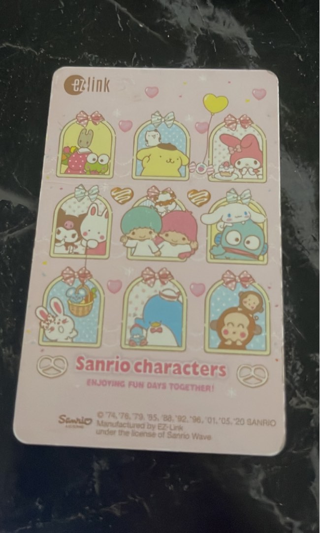 sanrio-ezlink-card-everything-else-on-carousell