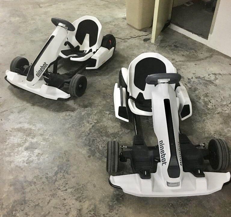Voorganger tint handboeien Segway Ninebot Electric Go Kart (2units), Sports Equipment, PMDs,  E-Scooters & E-Bikes, E-Scooters & E-Bikes on Carousell