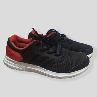 Sepatu adidas galaxy 4 M Black Red CP8823 Size 8 100% ORIGINAL