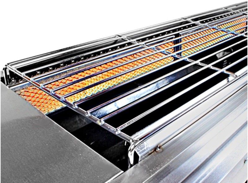 Commercial top infrared grill