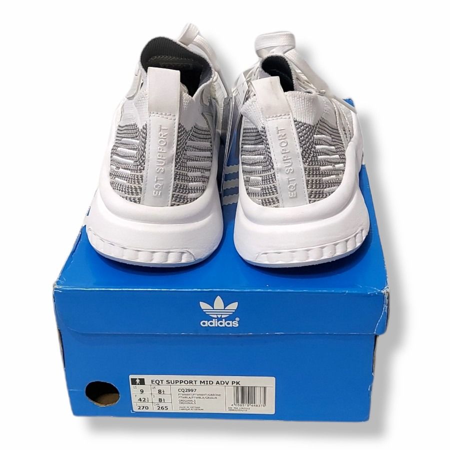 Adidas Eqt Eqt Support Mid Adv Primeknit Shoes Grey Sneaker Adidas