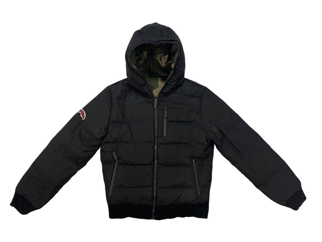 Sprayground camo jacket store