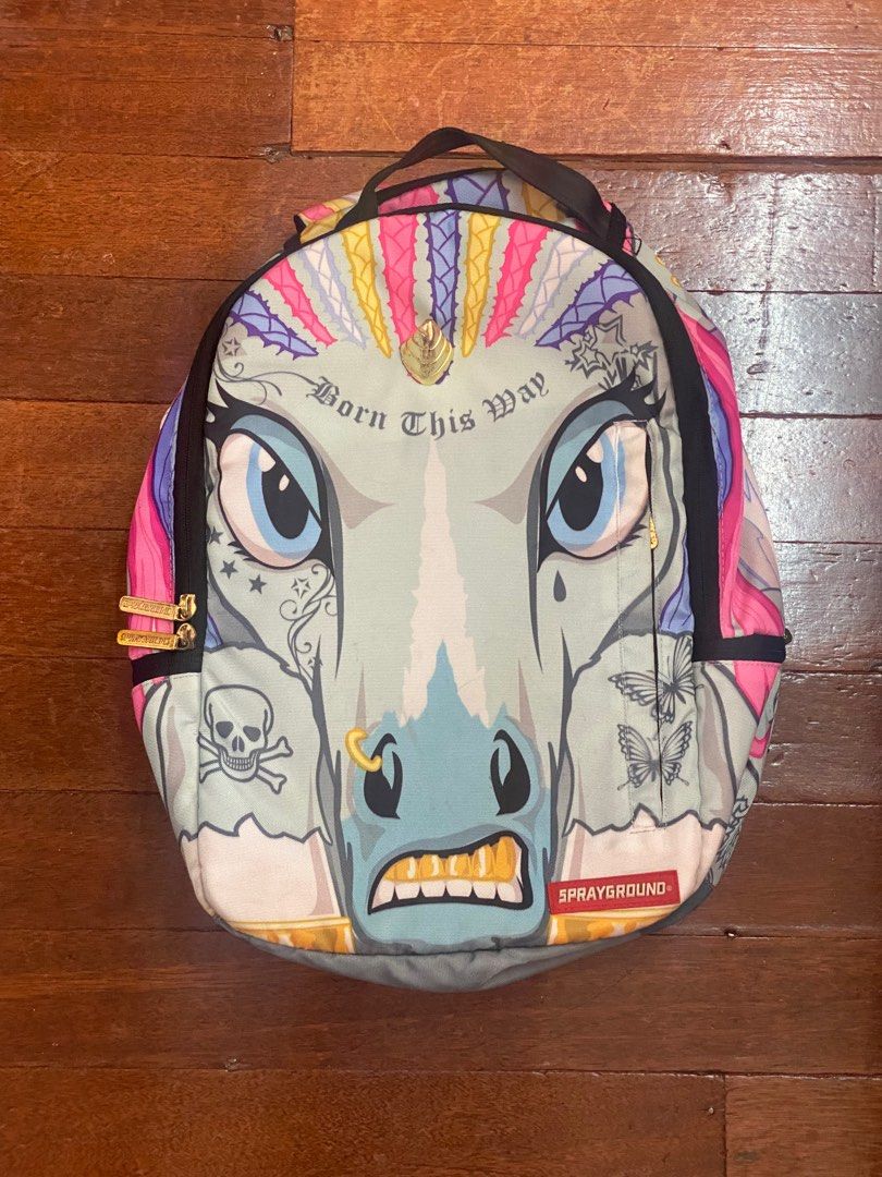 Unicorn top sprayground bookbag