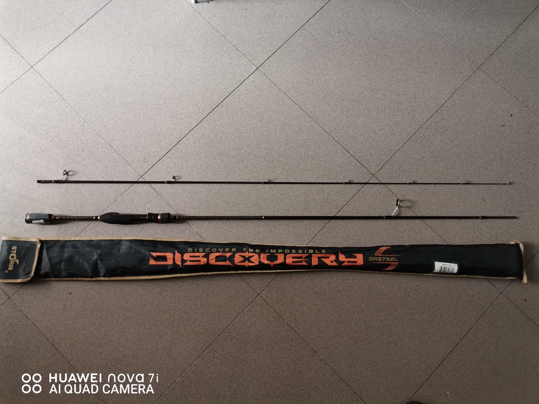 STORM DISCOVERY DR732L fishing rod, Sports Equipment, Fishing on Carousell