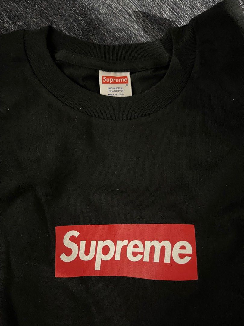 Supreme 20th box logo tee size L 95%new, 女裝, 上衣, T-shirt