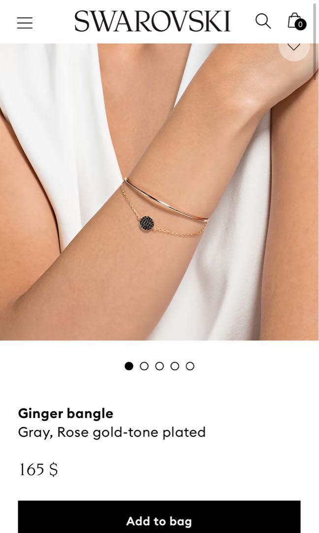 Ginger bangle swarovski on sale