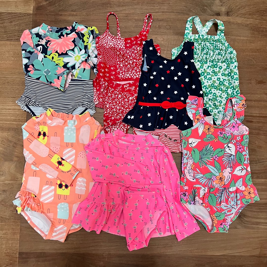 Swim lash guard, Babies & Kids, Babies & Kids Fashion on Carousell