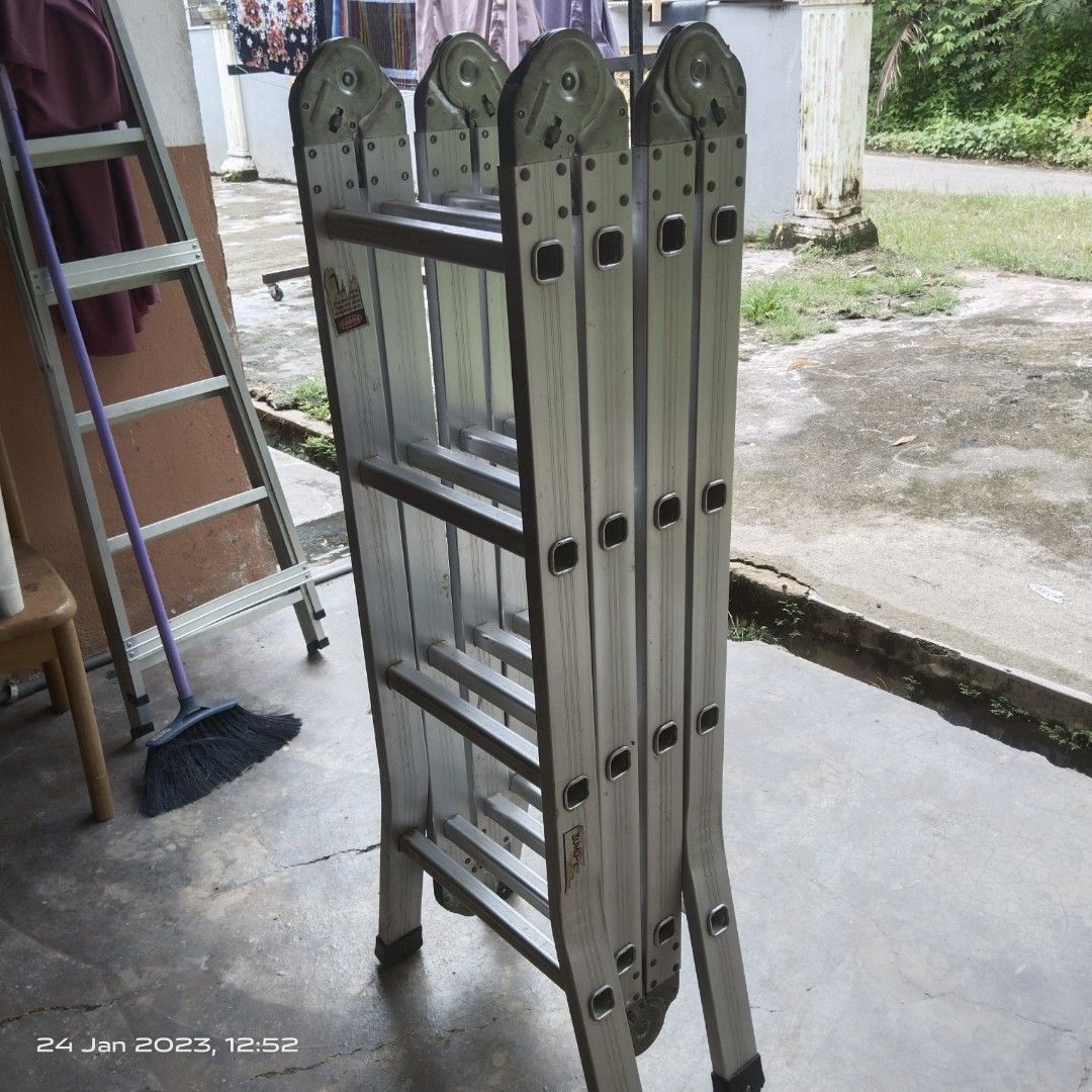 Tangga aluminium sales heavy duty
