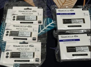TEAMGROUP MP34 and MP33 M.2 NVMe SSD 1TB