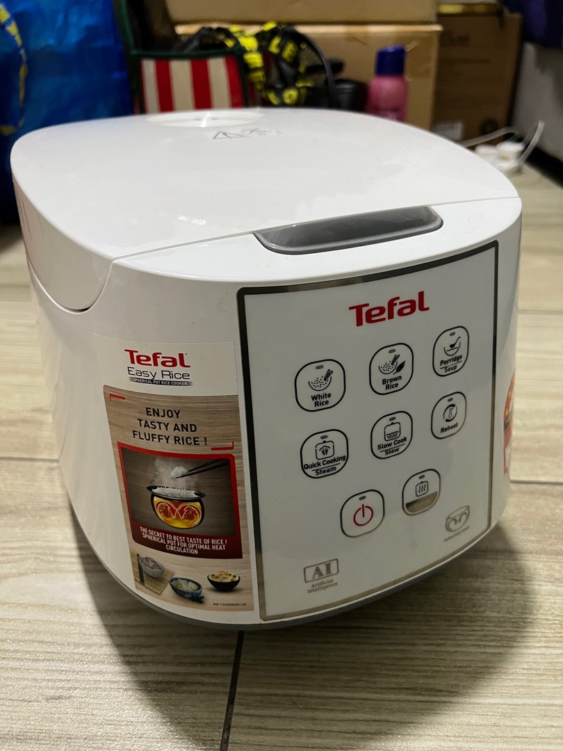 Tefal Fuzzy Logic Rice Cooker 1.8L/10 cups, TV & Home Appliances
