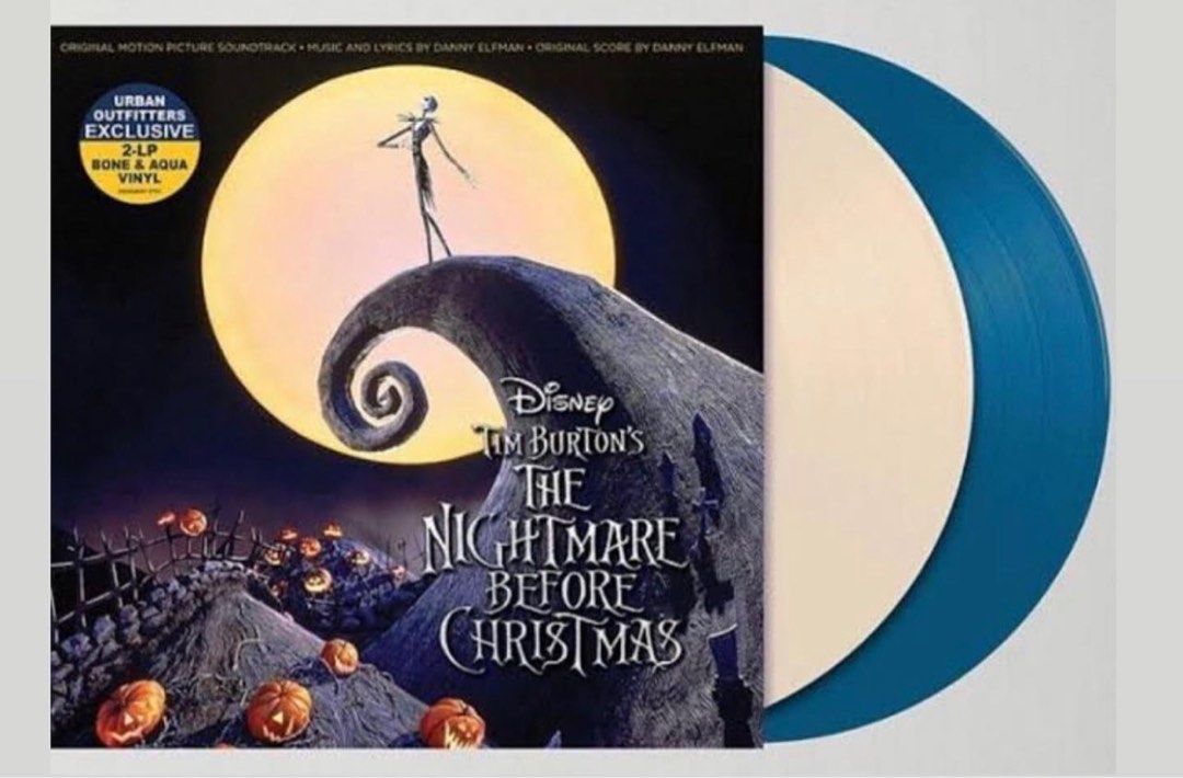 The Nightmare Before Christmas vinyl (Urban Outfitters Exclusive bone ...