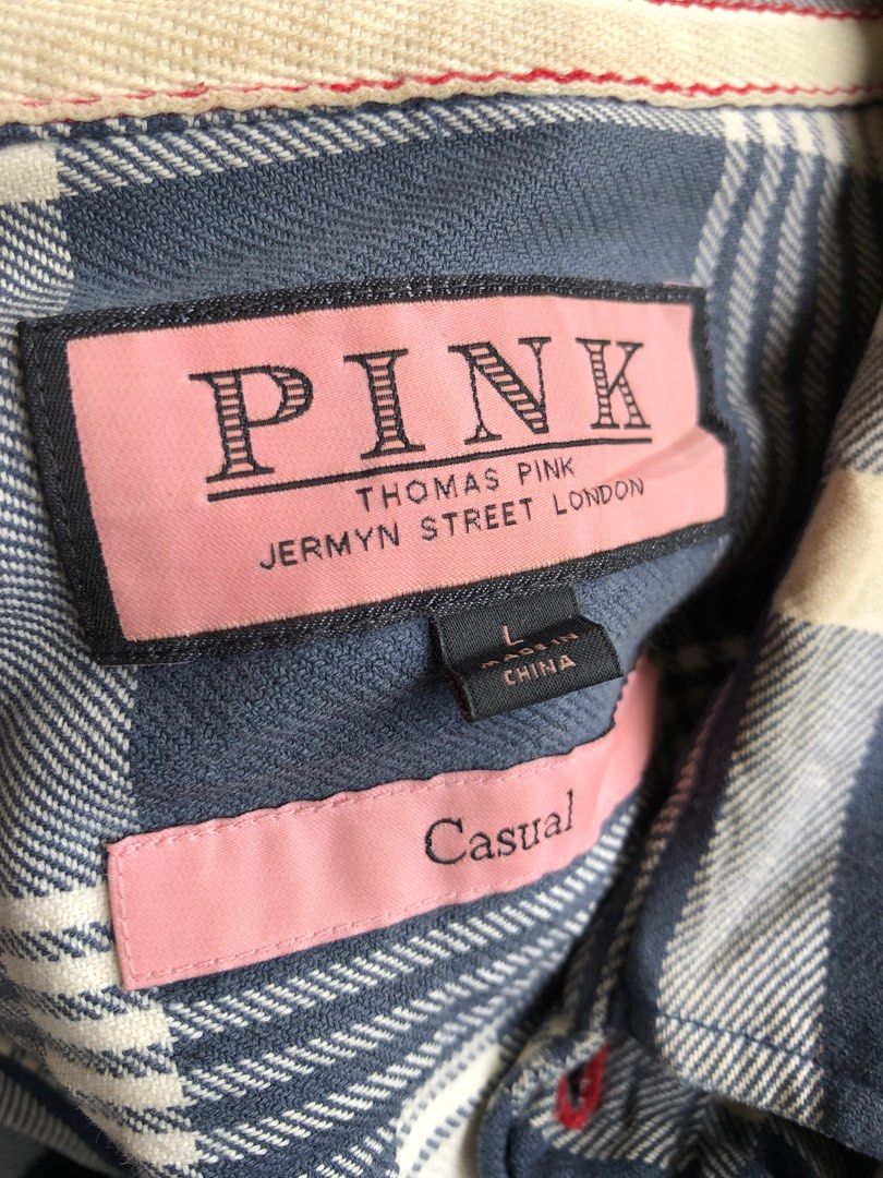 Thomas Pink Casual Shirts Men s Fashion Tops Sets Formal