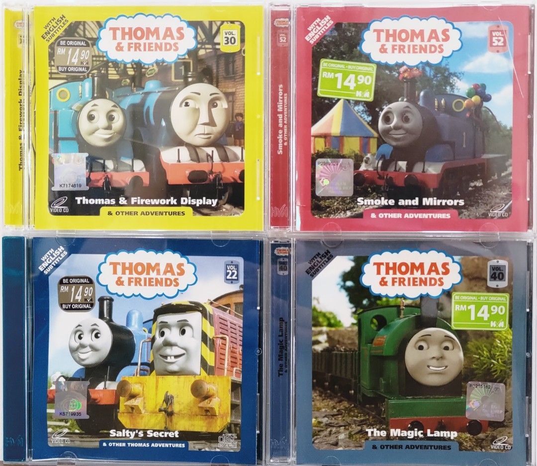 Thomas the Tank Engine Thomas and Friends VCDs, Hobbies & Toys, Toys