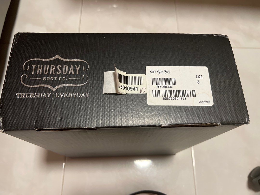 Thursday boot outlet company warranty