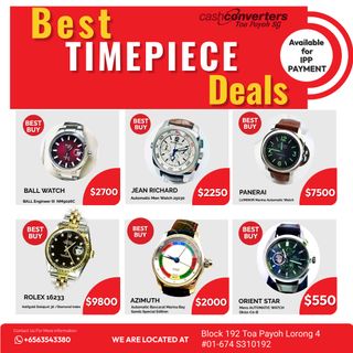 Cash converters 2025 watches