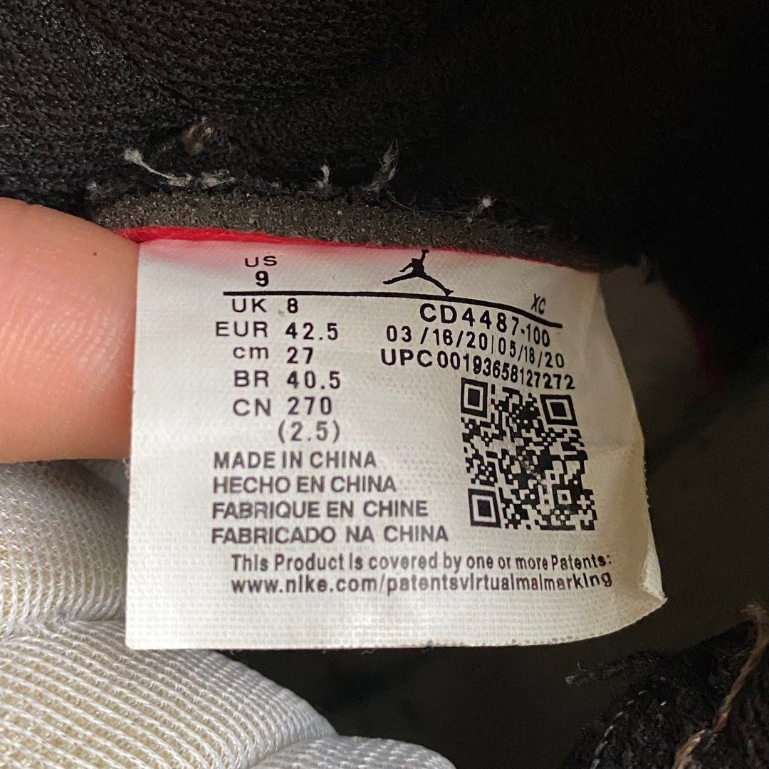 Travis Scott Air Jordan 1 Retro High OG Mocha Men s Fashion