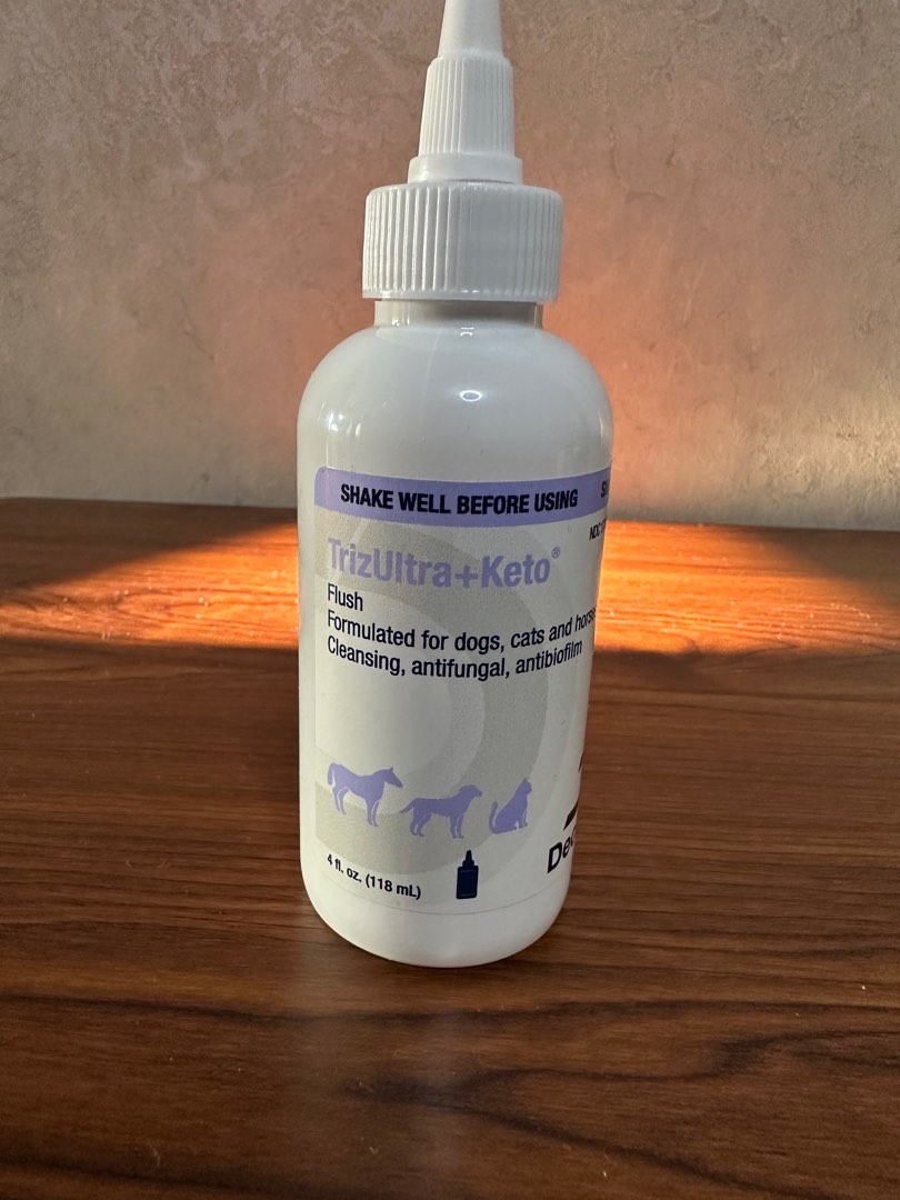 Trizultra keto ear wash 4oz, 寵物用品, 寵物食品 Carousell