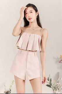 TSS Chance Co-Ord Top In Blush XS