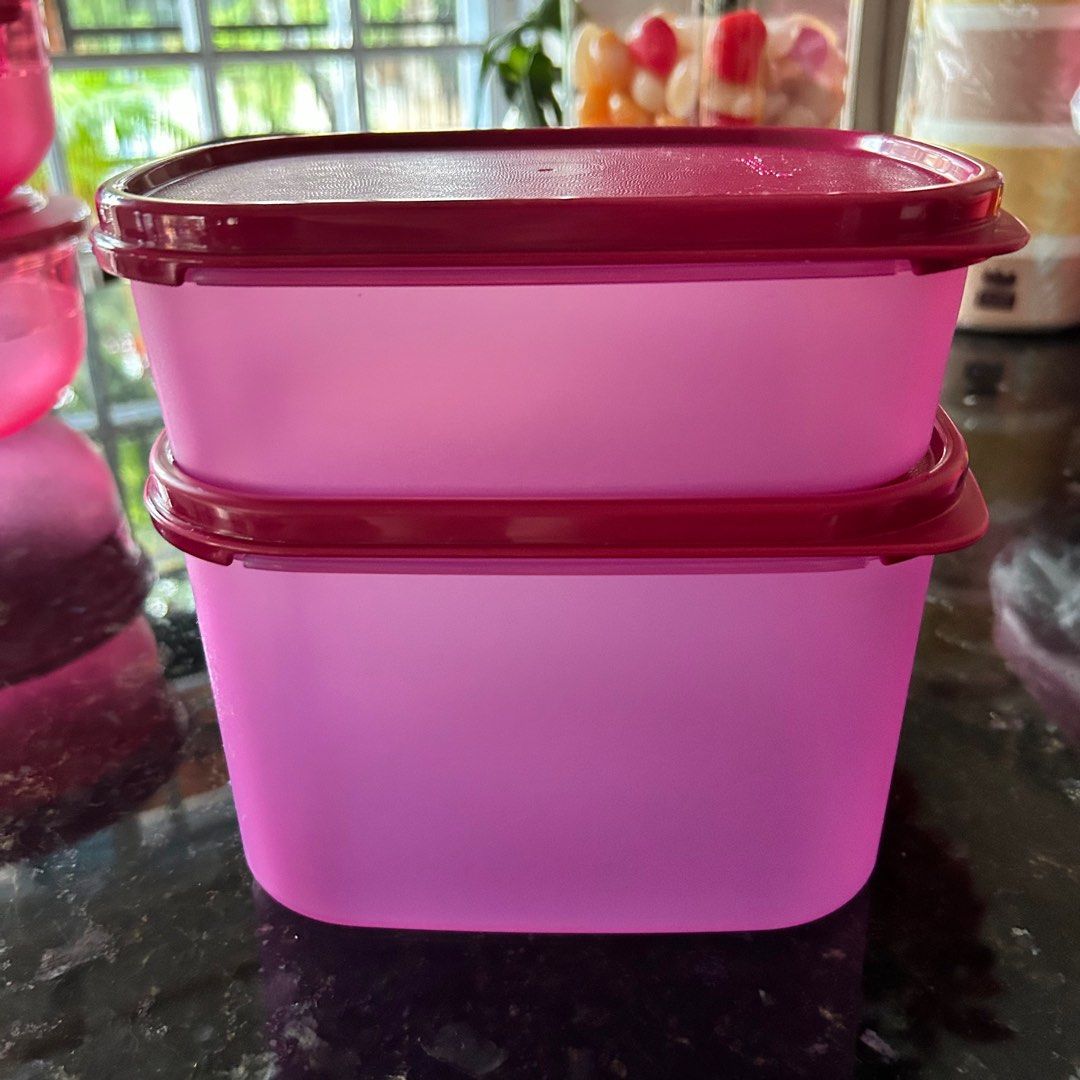 Tupperware purple containers, Furniture & Home Living, Kitchenware