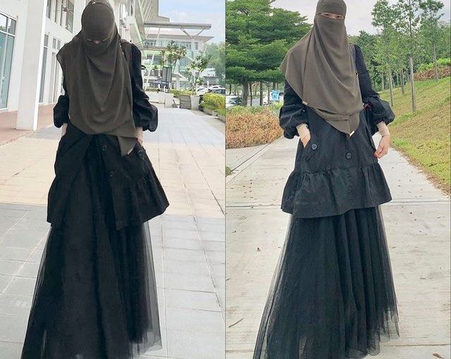 Skirt kembang top