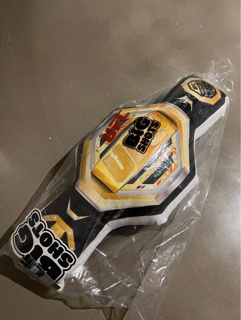 UFC Legacy Championship Belt Pillow – BIG SHOTS