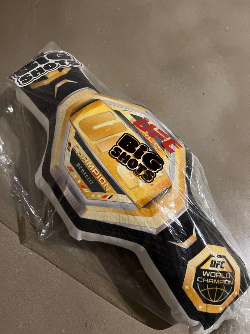 UFC Legacy Championship Belt Pillow – BIG SHOTS