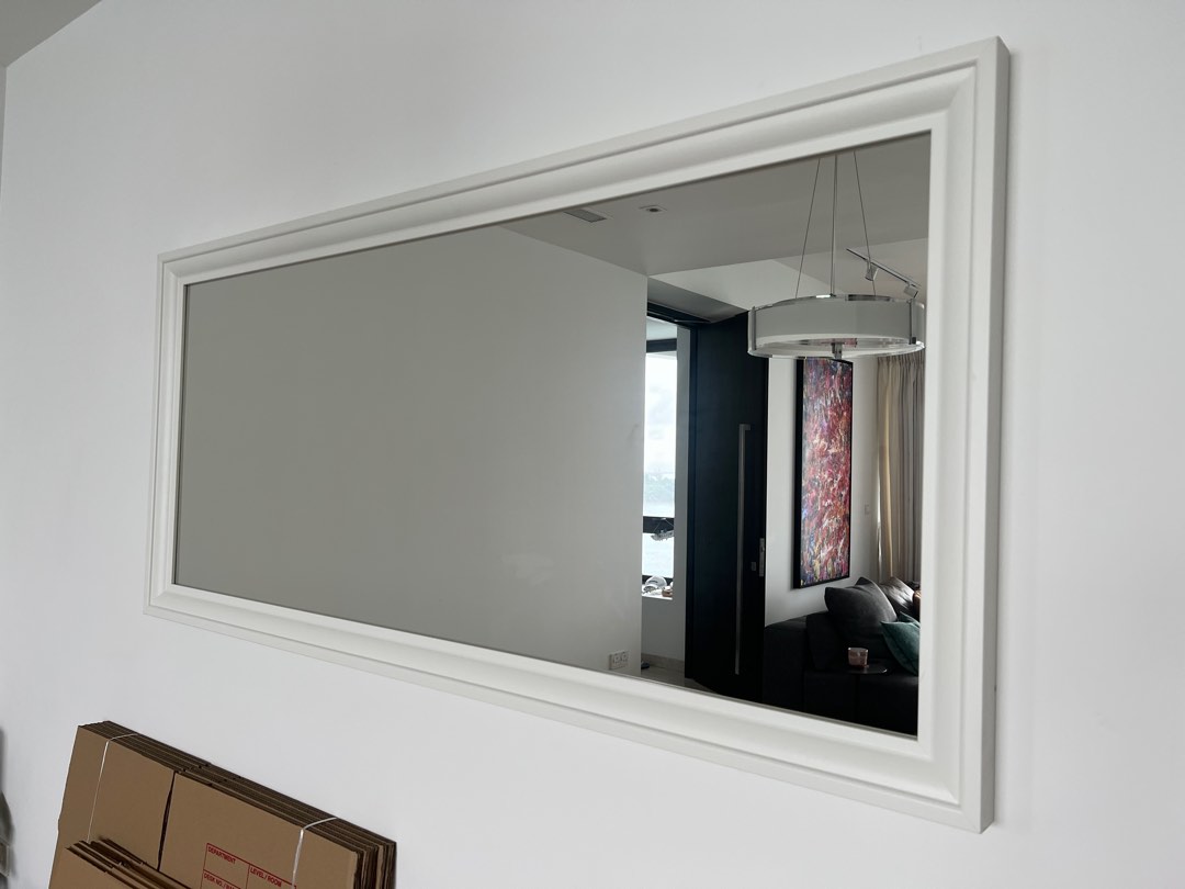 Used ikea mirror, Furniture & Home Living, Home Decor, Mirrors on Carousell