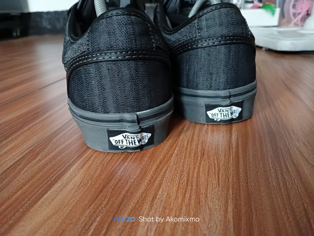 Vans Skate Chukka Low Black & Pewter Denim Skate Shoes | Skate shoes, Vans  skate, Vans