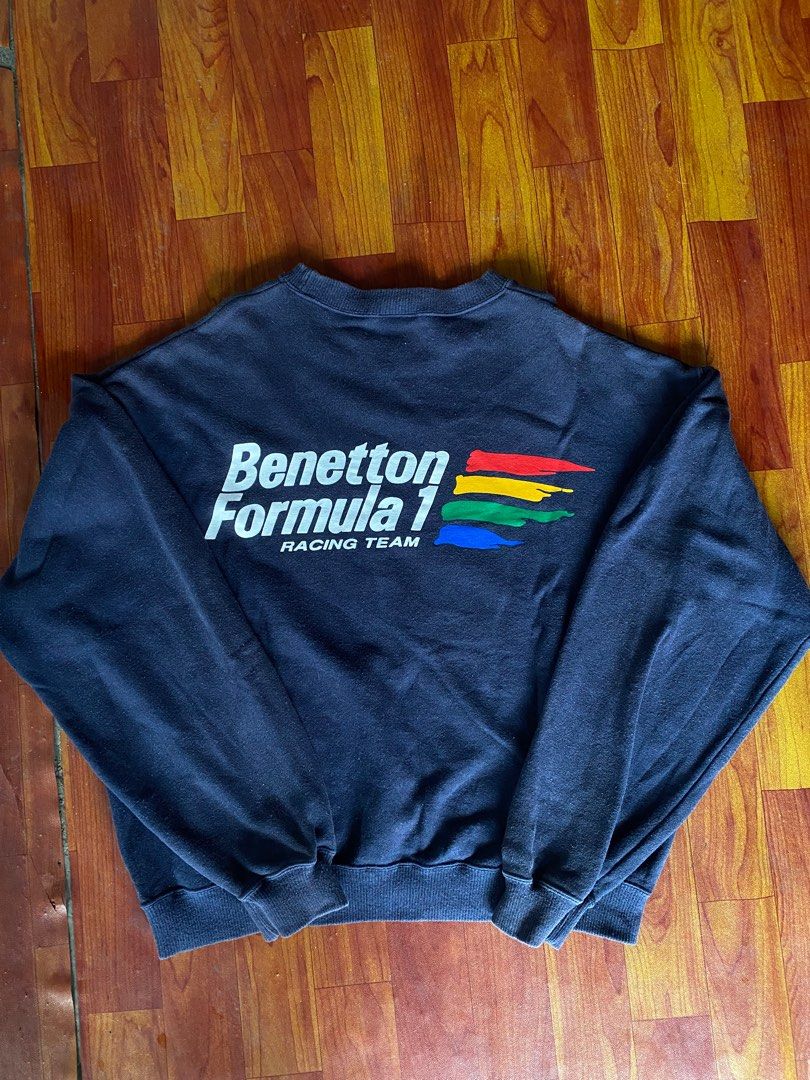 Benetton formula 1 sweatshirt outlet