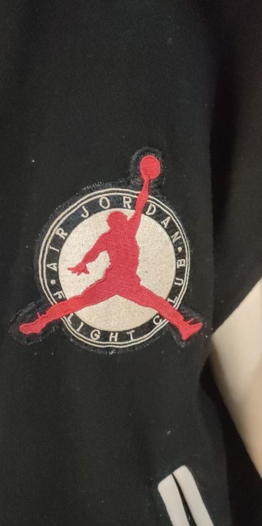 genuine leather nike jordan coats & jackets