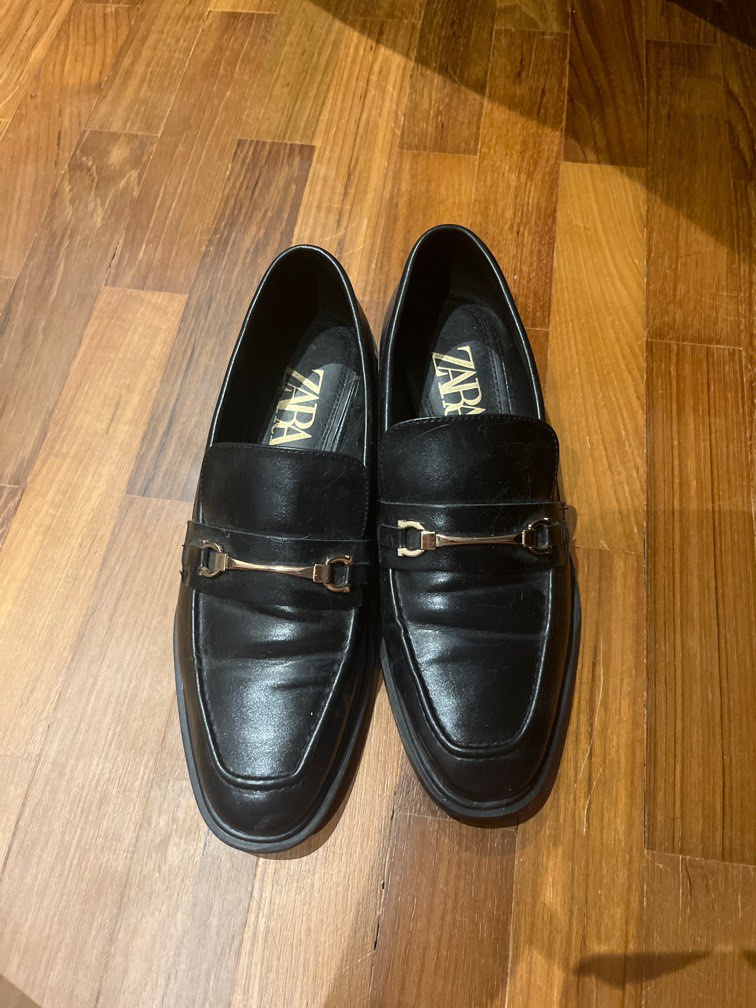 Zara loafers, Women's Fashion, Footwear, Loafers on Carousell