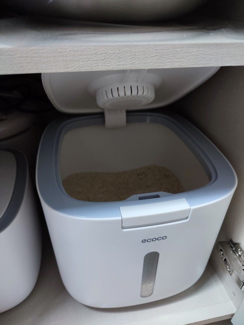 10L Rice Container Air Tight, Furniture & Home Living, Kitchenware ...