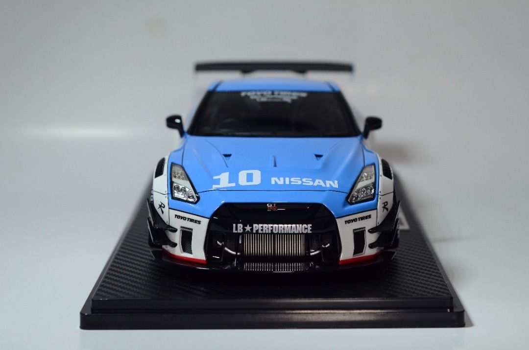 1:18 Ignition Model Nissan GT-R R35 Liberty Walk Type 2 Cosmics Livery ...