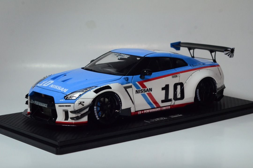 1:18 Ignition Model Nissan GT-R R35 Liberty Walk Type 2 Cosmics Livery ...