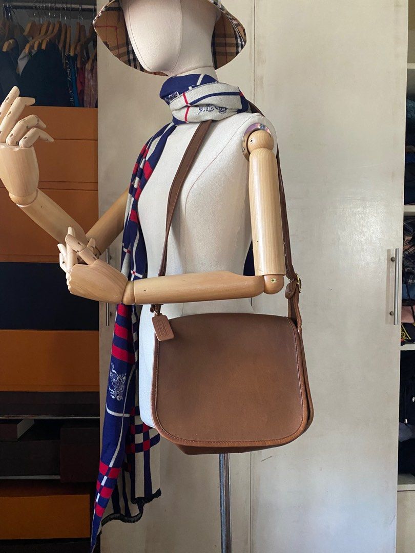 Vintage coach discount crossbody saddle bag