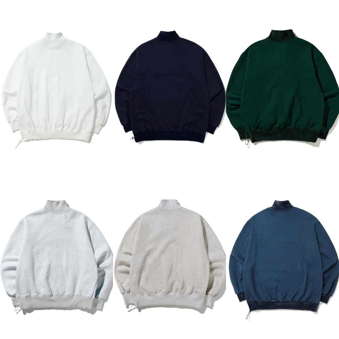 韓國1993 studio vintage half zip up代購(預訂) 拉鏈衛衣hoodie