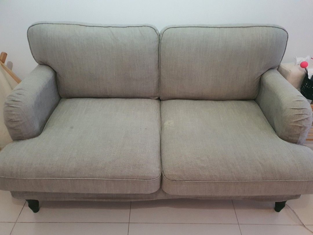 2 seater sofa ikea, Furniture & Home Living, Furniture, Sofas on Carousell