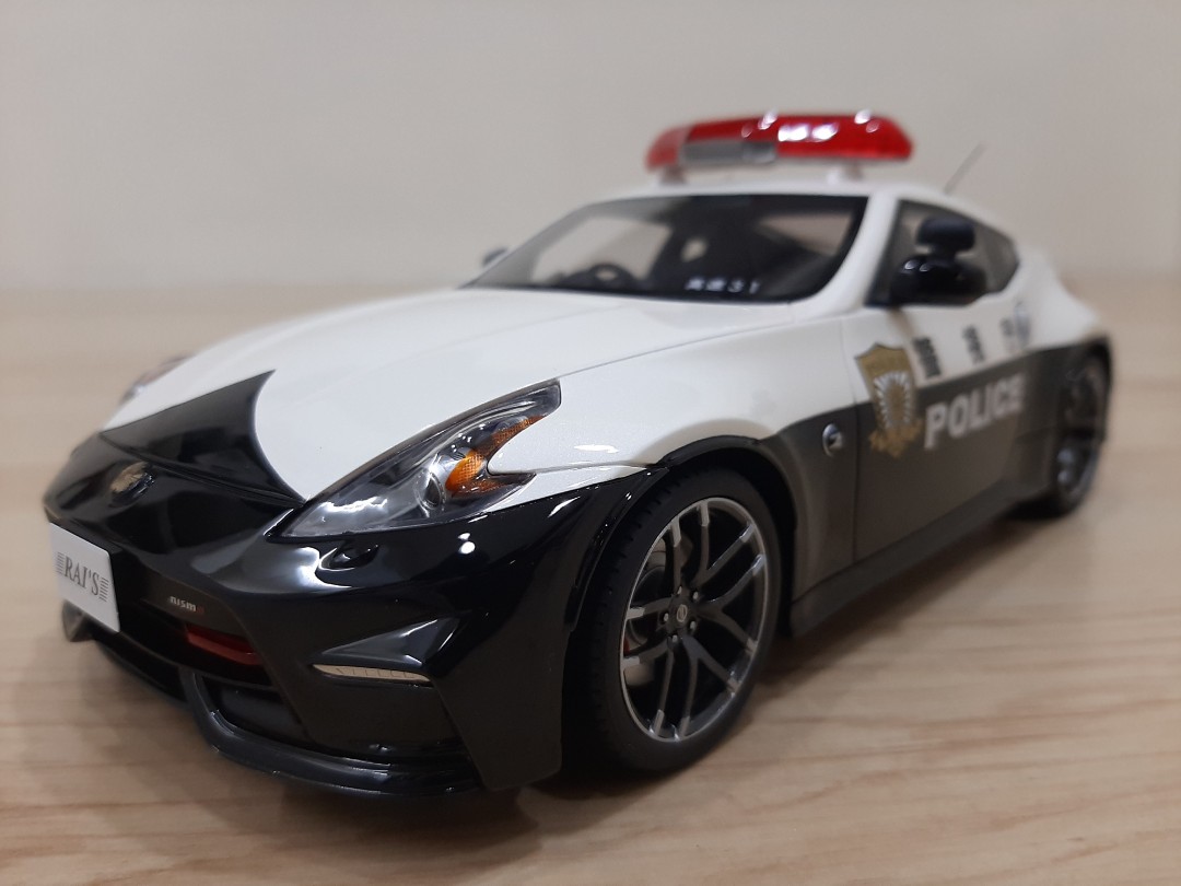 日本限定400台] RAI'S 1/18 Nissan Fairlady Z Nismo Z34 警視廳公路