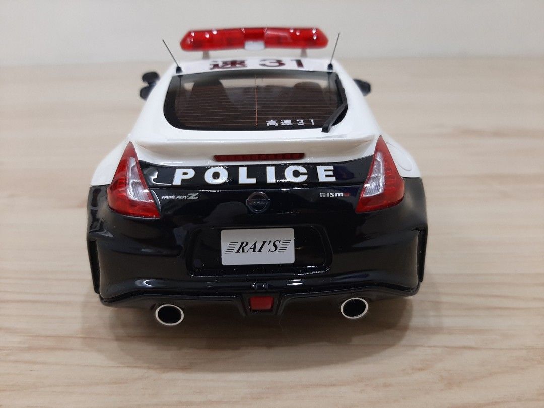 日本限定400台] RAI'S 1/18 Nissan Fairlady Z Nismo Z34 警視廳公路