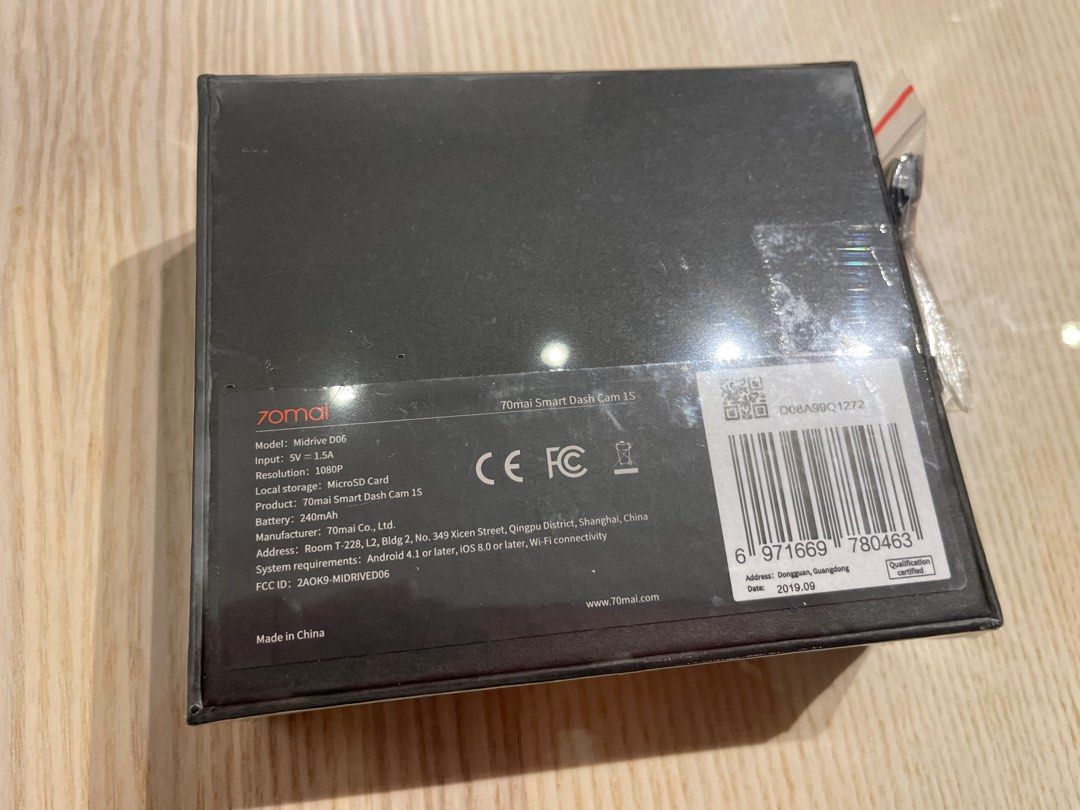 70mai Smart Dash Cam 1S, Car Accessories, Accessories on Carousell