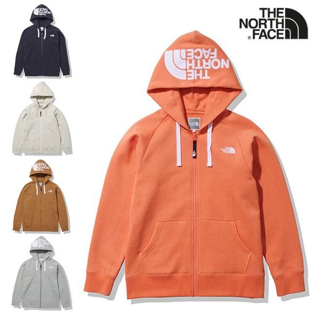 日本 代購 5色 THE NORTH FACE Rearview Full Zip Hoodie NTW12340 女裝 裏起毛 HOODIE 外套  衛衣 情侶裝