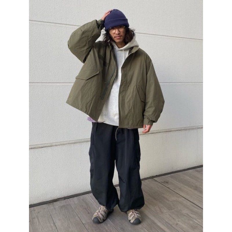 日本 FREAK’S STORE 3WAY FRKS | BIG SILHOUETTE SHORT MODS COAT ( LINER SET )  軍式外套