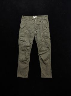 ♥️ H&M 六口袋 刷舊 工裝長褲(W36) | Uniqlo Zara Nike 參考