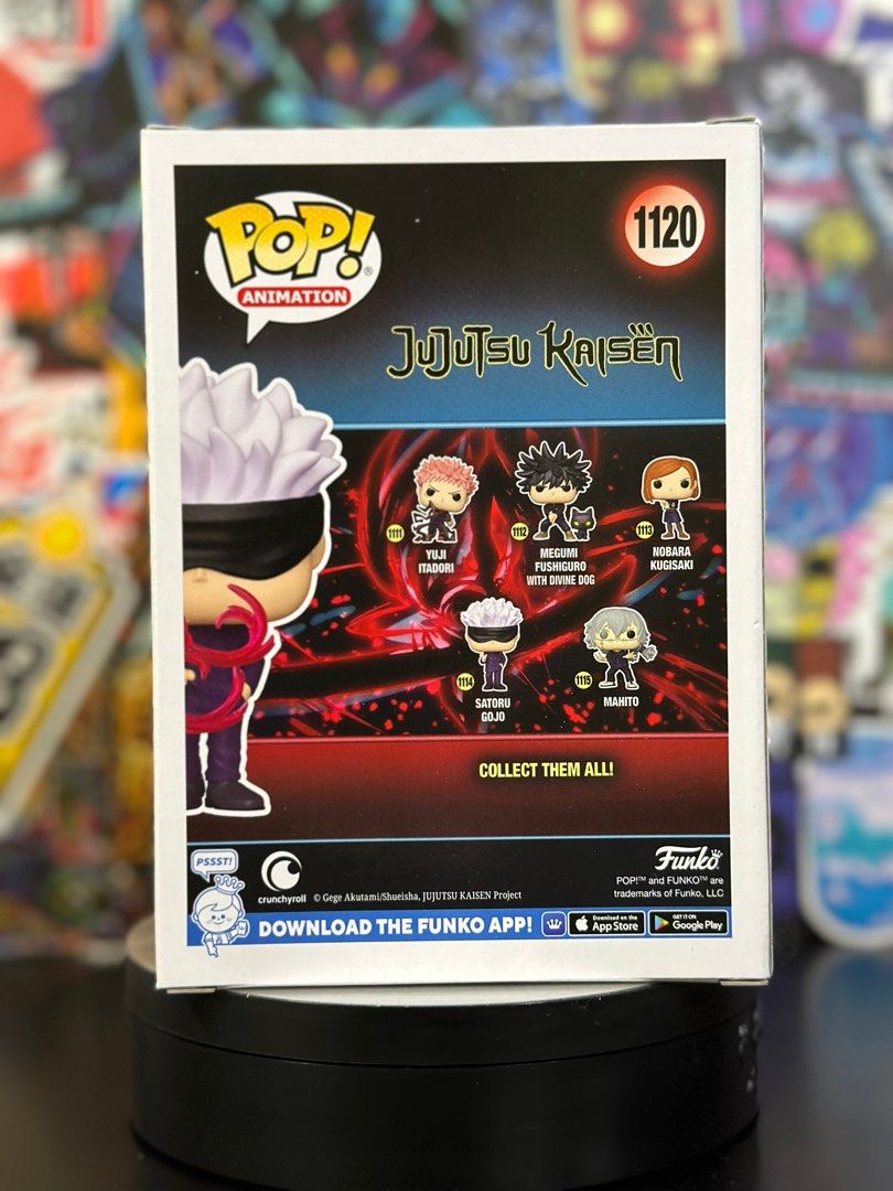 Funko Pop! Animation Jujutsu Kaisen Gojo (Cursed Technique Reversal: Red)  Vinyl Figure - BoxLunch Exclusive