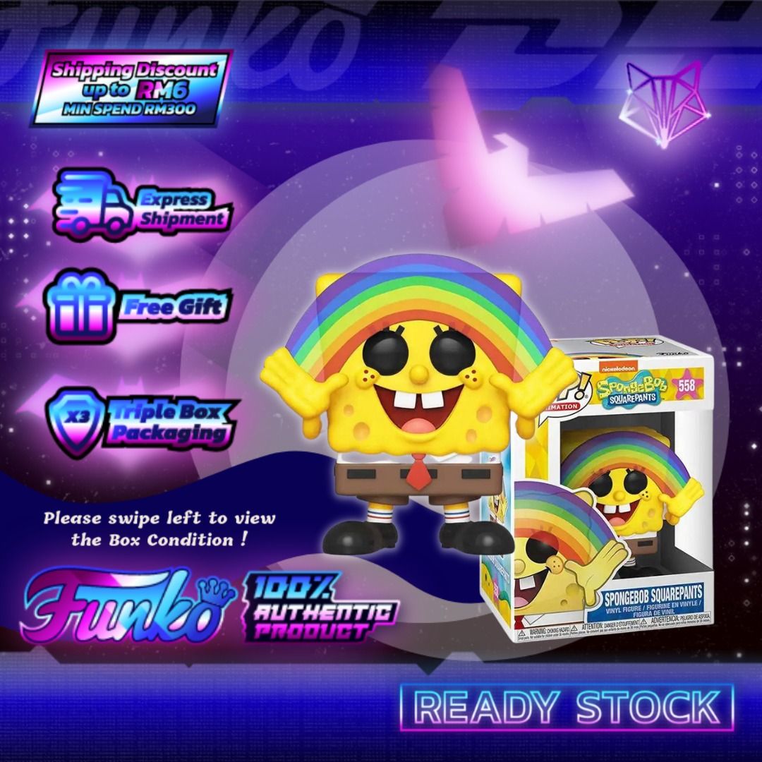 Funko pop shop spongebob rainbow